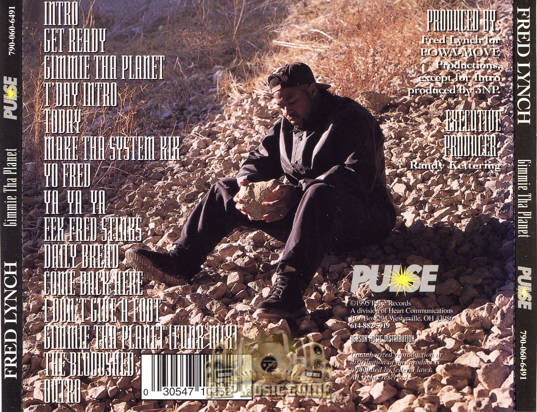 洋楽 FRED LYNCH/GIMMIE THA PLANET FRED LYNCH - Gimmie Tha Planet (CD 1995) | eBay